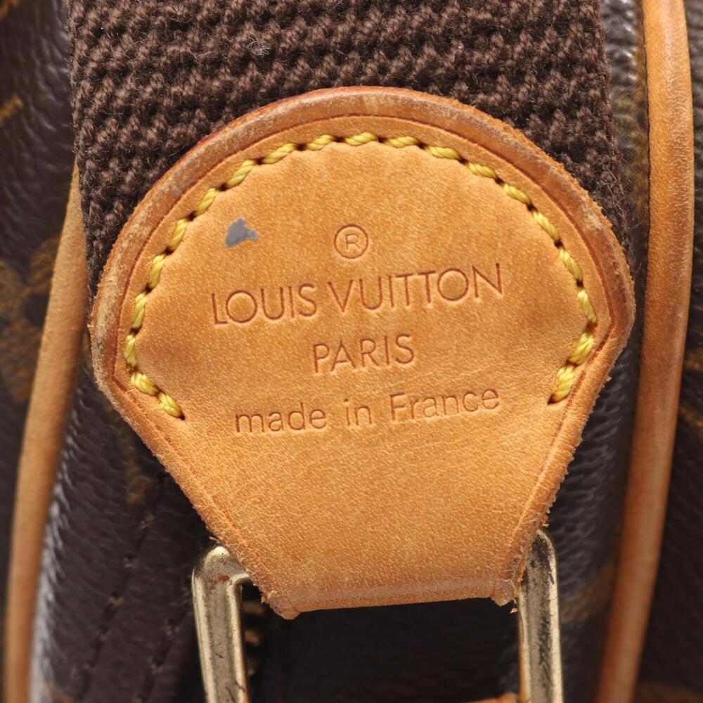 LOUIS VUITTON Brown Monogram Leather Shoulder Bag - Picture 4 of 10